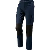 Pantalone Multitasche con  Ginocchia Rinforzate  437341 Neri