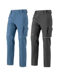 Pantalone  Stretch in Tessuto Tecnico 437450 Neri