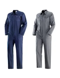 Tuta da Lavoro Multitasche 100% Cotone Top Eur Neri 436044