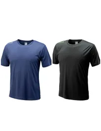 T-Shirt da Lavoro a Tessuto Tecnico Stone Neri 471127