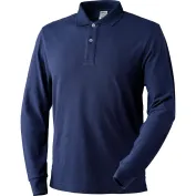 Polo Manica Lunga 100% Cotone 471048 Neri