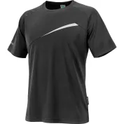 T-Shirt da Lavoro a Tessuto Tecnico Identity Neri 471120