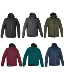 Giacca da Lavoro Multitasche Stretch Idropellente Softshell Elkton Cofra V732