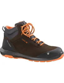 Scarpe Antinfortunistiche Protettive Alte in Pelle Nabuk S3  SRC ESD 515603 Neri
