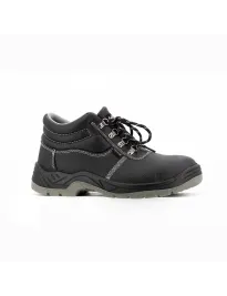 Scarpe Antinfortunistiche Protettive Alte in Pelle Bovina Idrorepellente S3 SRC 515605 Neri