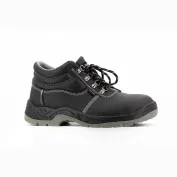 Scarpe Antinfortunistiche Protettive Alte in Pelle Bovina Idrorepellente S3 SRC 515605 Neri