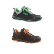 Scarpe Antinfortunistiche Protettive Basse in Pelle Nabuk S3 SRC ESD 510501 Neri