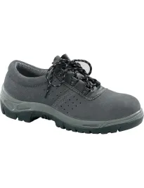 Scarpe Antinfortunistiche Protettive Basse in Crosta di Pelle Scamosciata S1P SRC 510508 Neri