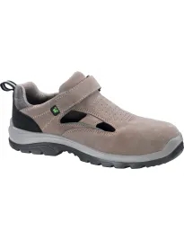 Scarpe Antinfortunistiche Basse Protettive in Crosta Bovina Scamosciata S1P SRC 510707 Neri