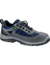 Scarpe Antinfortunistiche Protettive Basse in Crosta Bovina Scamosciata S1P SRC 510709 Neri