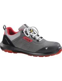 Scarpe Antinfortunistiche Protettive Basse in Crosta Bovina Scamosciata S3 SRC ESD 510715 Neri