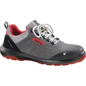 Scarpe Antinfortunistiche Protettive Basse in Crosta Bovina Scamosciata S3 SRC ESD 510715 Neri