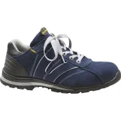 Scarpe Antinfortunistiche Basse Sportive in Crosta Bovina Scamosciata S1P HRO SRC 510732 Neri