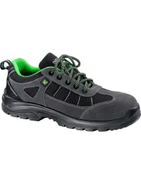 Scarpe Antinfortunistiche Basse in Crosta Bovina Scamosciata S1P SRC 510745 Neri