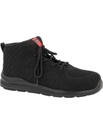 Scarpe Antinfortunistiche Alte in Tessuto Tecnico Microfibra S3S SR FO 510773 Neri
