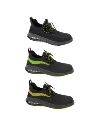 Scarpe Antinfortunistiche Basse Sportive in Tessuto Tecnico Knit 510780 Neri