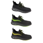 Scarpe Antinfortunistiche Basse Sportive in Tessuto Tecnico Knit 510780 Neri
