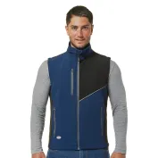 Gilet da Lavoro Logica DAMASCO/1 Imbottito Idropellente Multitasche Softshell