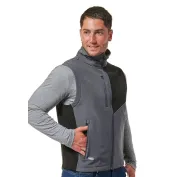 Gilet da Lavoro Logica DAMASCO/1 Imbottito Idropellente Multitasche Softshell