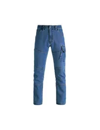 Fuori tutto - Jeans Da Lavoro Kapriol Nimes 136812 Multitasche Taglia L Colore Blu