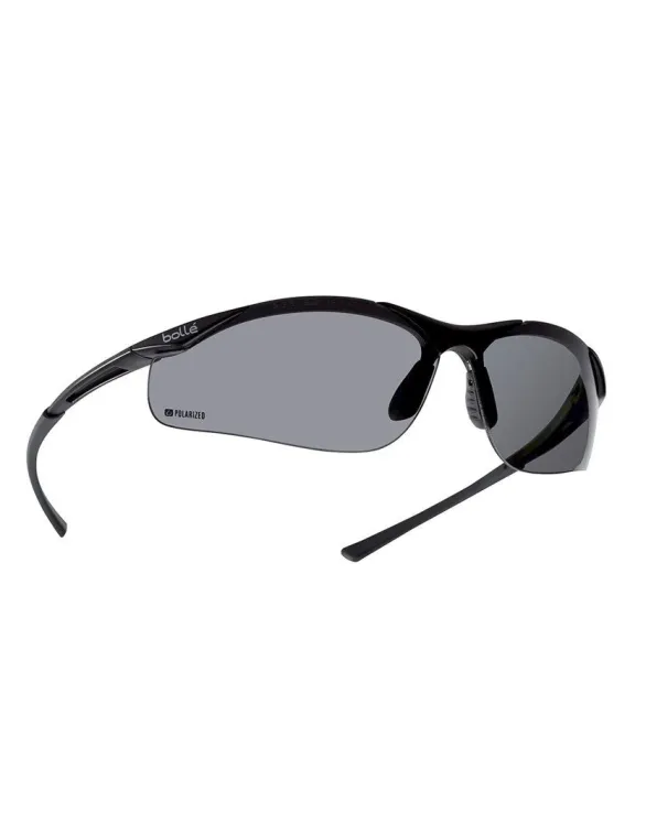 Lunettes De Soleil Bolle CONTPOL – Monture Bronze Nylon, Verres Polarisés Anti-rayures – Style Contour