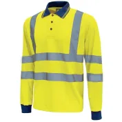 3 Pezzi - Polo da Lavoro Alta Visibilità U-Power Shine