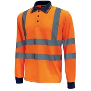 3 Pezzi - Polo da Lavoro Alta Visibilità U-Power Shine
