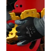 Guanti SHOWA 370B rivestimento Nitrile , colore NERO