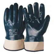 Guanto NBR standard con manichetta 7 cm. Dorso RICOPERTO