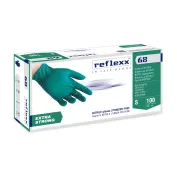 Guanti in Nitrile senza polvere Extra Strong Reflexx 68