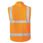 Gilet Reversibile Sparco ad Alta visibilità Multitasche Imbottito Gilet Reversibile Sparco ad Alta visibilità Multitasche Imbottito