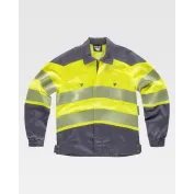 Giacca da Lavoro in Tessuto Elasticizzato Alta Visibilità C2710 - Workteam