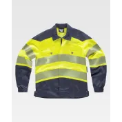 Giacca da Lavoro in Tessuto Elasticizzato Alta Visibilità C2710 - Workteam