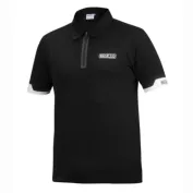 Polo Zip Manica Corta Sparco TeamWork