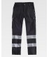 Pantalone da Lavoro con Bande Riflettenti Alta Visibilità C2717 - Workteam