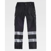 Pantalone da Lavoro con Bande Riflettenti Alta Visibilità C2717 - Workteam