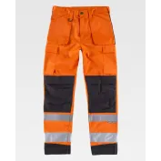 Pantalone da Lavoro Multitasche Combinato Alta Visibilità C2912 - Workteam