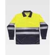 Polo da Lavoro Combinata Alta Visibilità C3870 - Workteam