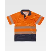 Polo da Lavoro Combinata Alta Visibilità C3895 - Workteam