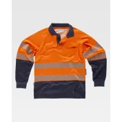 Polo da Lavoro Combinata M/L Alta Visibilità C3896 - Workteam