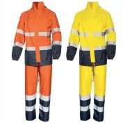 Completo Impermeabile Alta Visibilità ISSA LINE - 01800