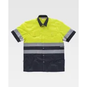 Camicia da Lavoro Manica Corta Alta Visibilità C3811 - Workteam