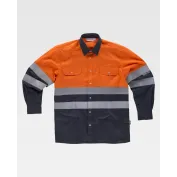 Camicia da Lavoro Manica Lunga Alta Visibilità C3813 - Workteam