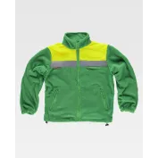 Felpa da Lavoro in Pile Bicolore C4030 - Workteam