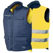 Gilet Reversibile alta visibilità Revers ISSA LINE - 04069