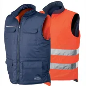 Gilet Reversibile alta visibilità Revers ISSA LINE - 04069
