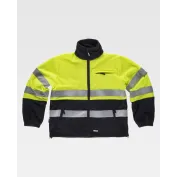 Giacca in Pile da Lavoro Alta Visibilità C4025 - Workteam