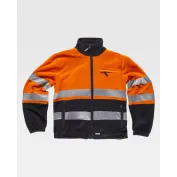 Giacca in Pile da Lavoro Alta Visibilità C4025 - Workteam