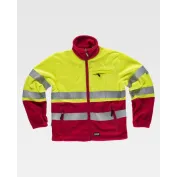 Giacca in Pile da Lavoro Alta Visibilità C4025 - Workteam