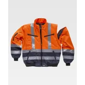 Giubbotto da Lavoro Bicolore Alta Visibilità C3730 - Workteam